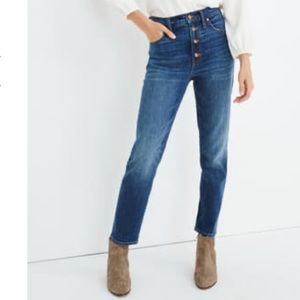 Madewell NWT perfect vintage jeans barnsdale wash